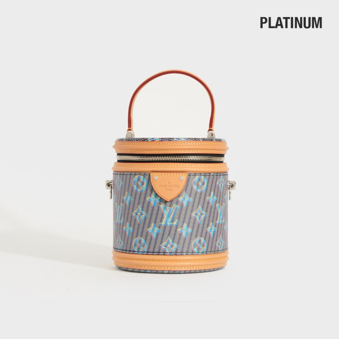 Cannes Bag in Damier Monogram Blue LV Pop Canvas