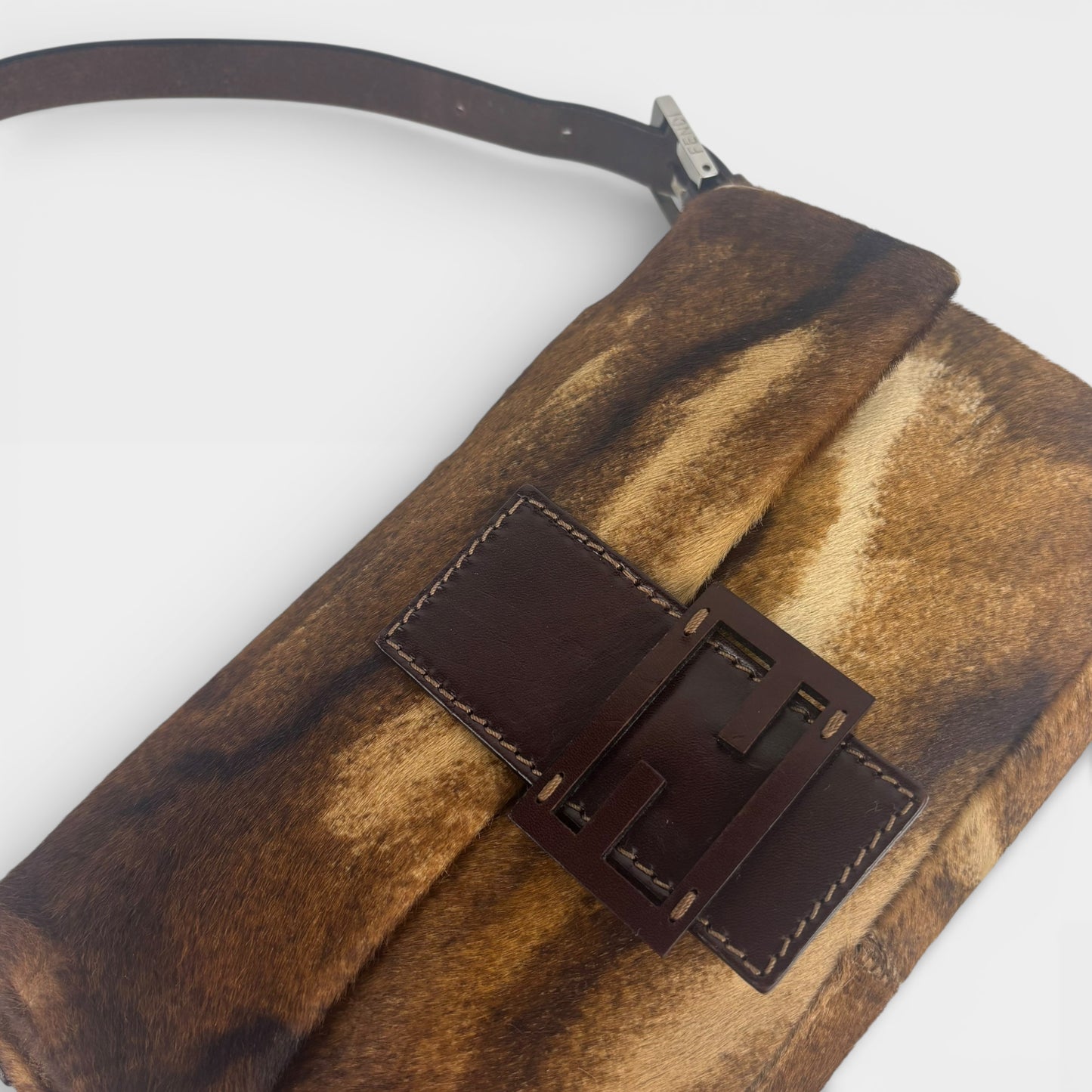 Baguette in Brown Pony Hair