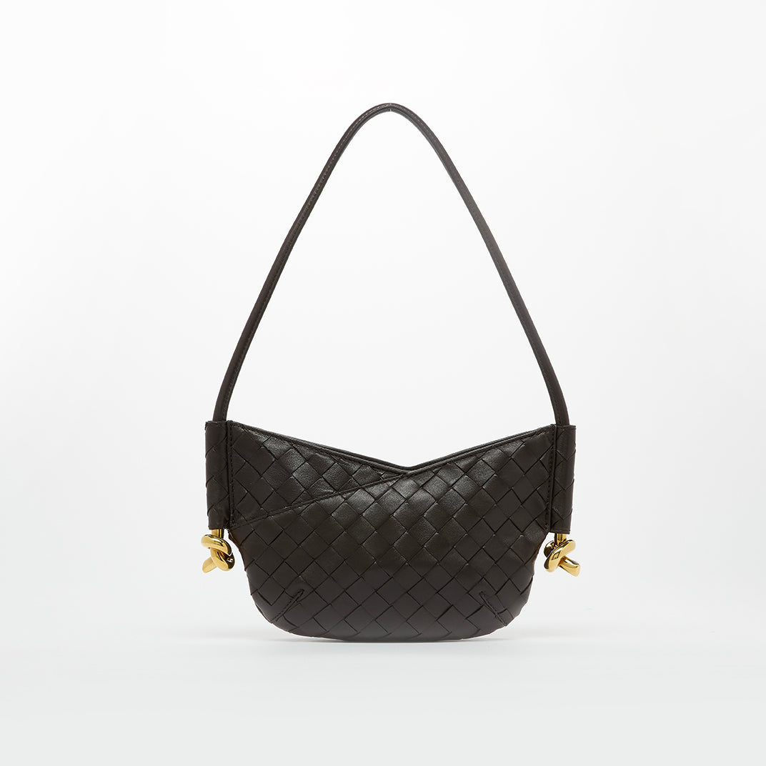 Mini Solstice Shoulder Bag in Fondant