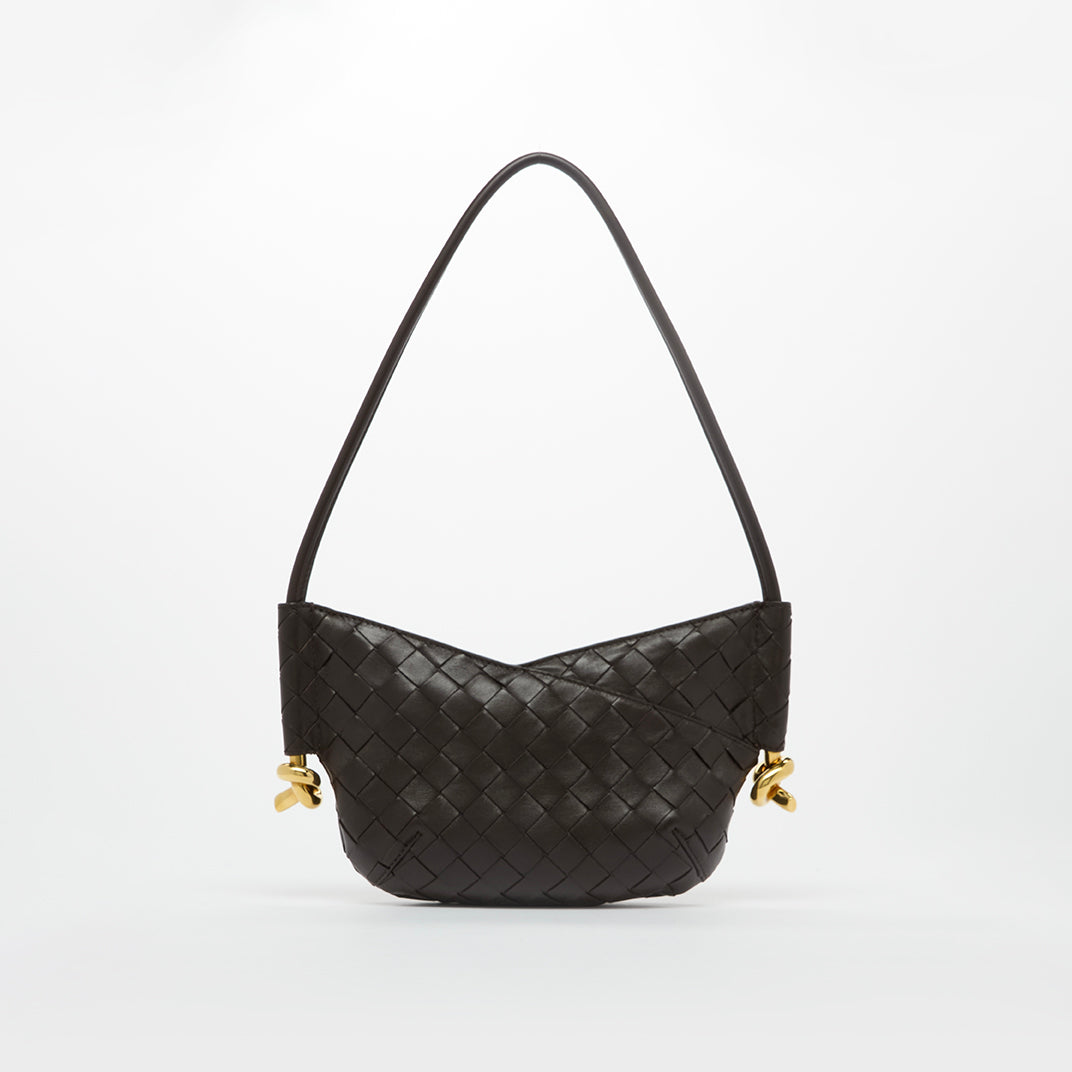 Mini Solstice Shoulder Bag in Fondant