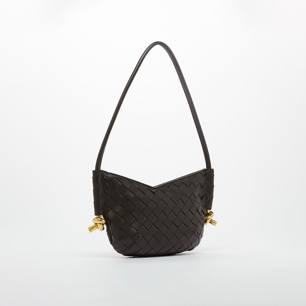 Mini Solstice Shoulder Bag in Fondant