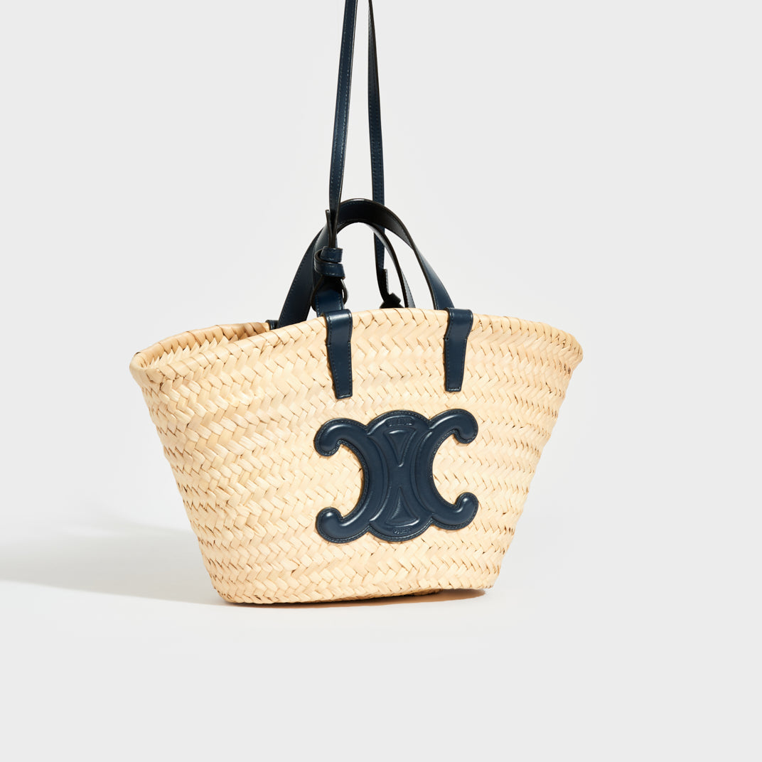 celine raffia clutch