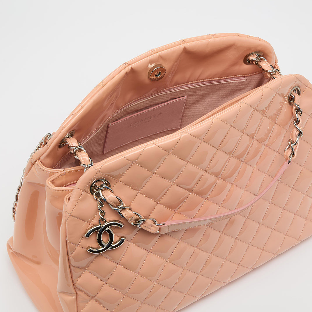 Mademoiselle Shoulder Bag in Pink Patent Leather 2012 - 2013