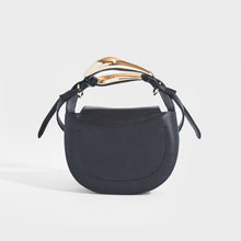 Load image into Gallery viewer, CHLOÉ Kiss Small Leather Tote in Full Blue