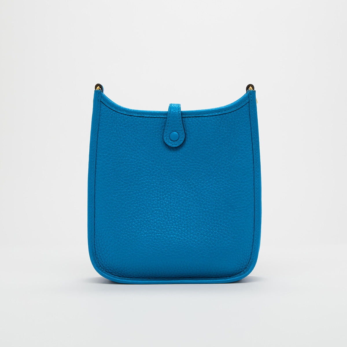 Mini Evelyne Bag in Bleu Zellige Clemence Leather