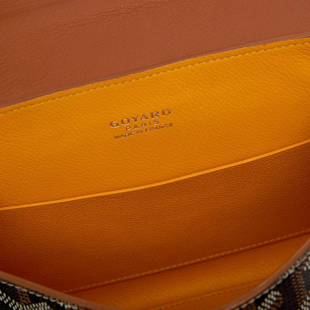 Saïgon Souple Mini Bag in Black and Tan