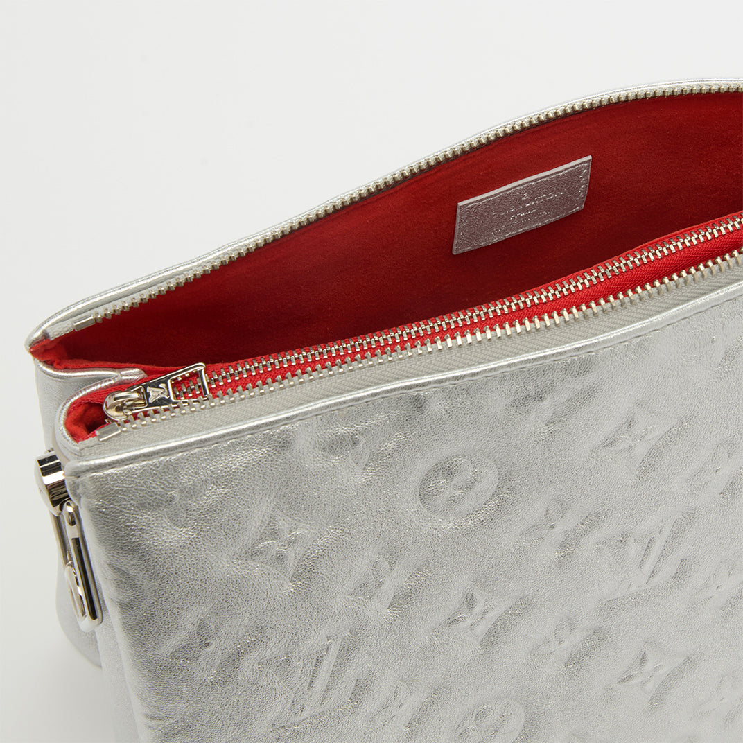 Monogram Coussin PM in Silver