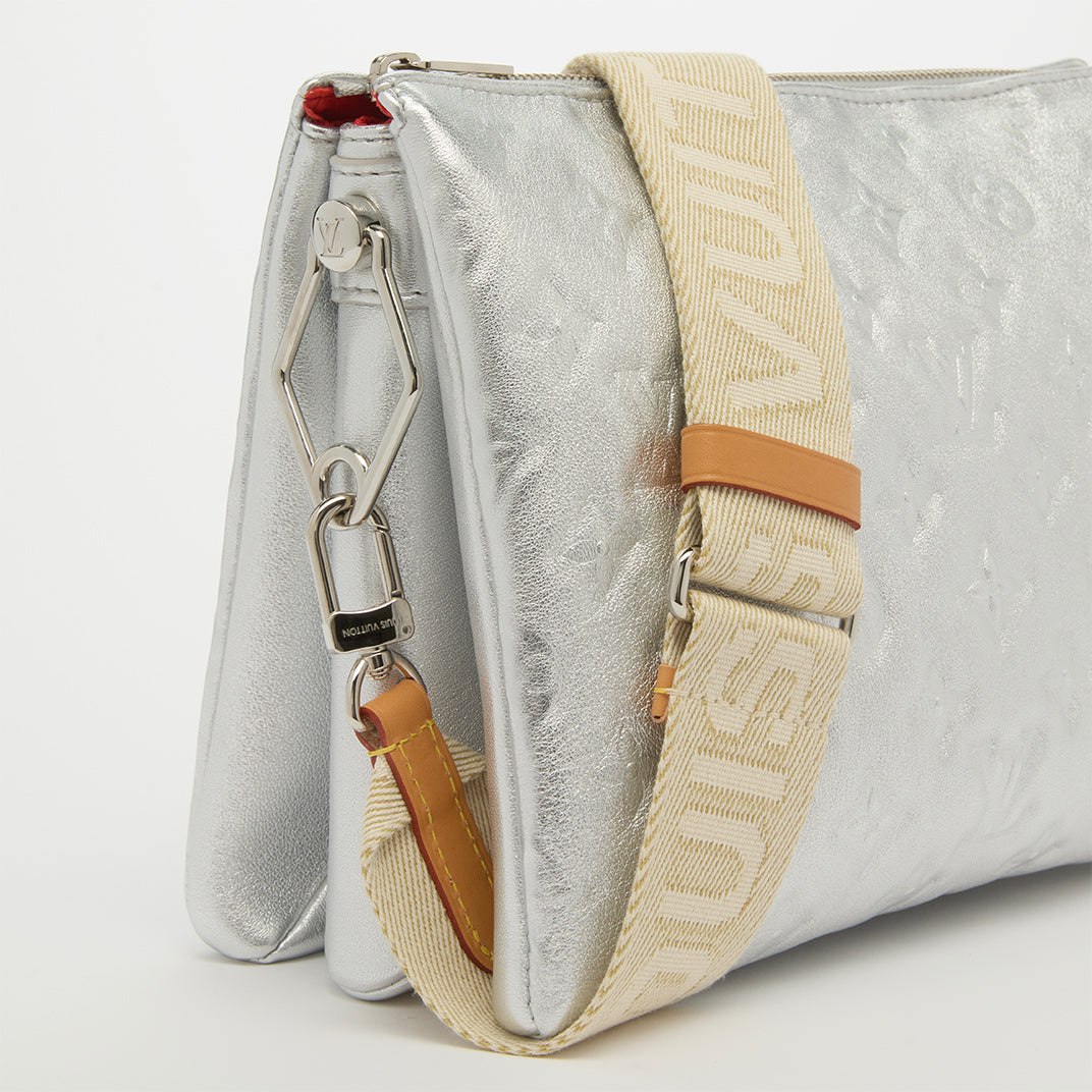 Monogram Coussin PM in Silver