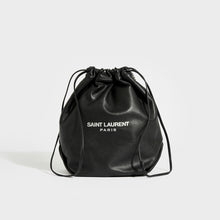 Load image into Gallery viewer, SAINT LAURENT Teddy Leather Chain Shoulder Bag in Black