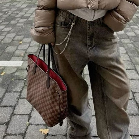 Neverfull MM Tote Bag in Damier Ebene Canvas
