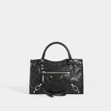 Load image into Gallery viewer, BALENCIAGA Mini City Bag With Silver Hardware in Black Leather