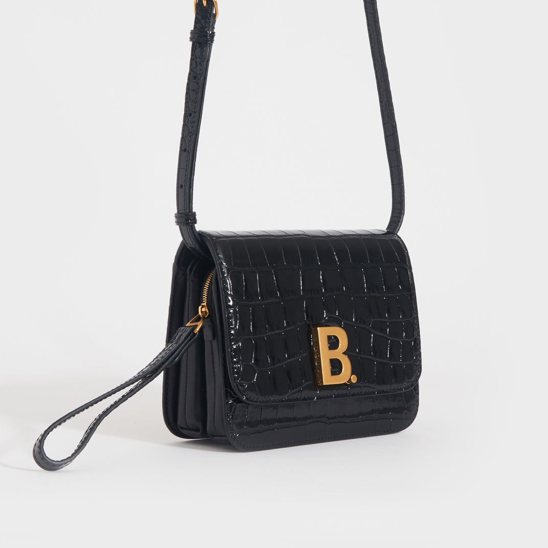 Balenciaga small black cross body bag Clearance