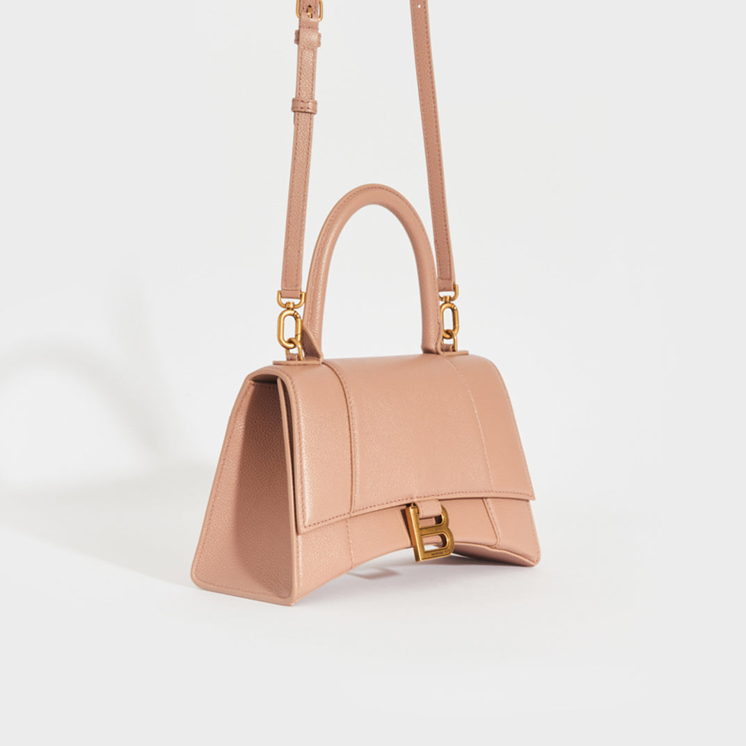 BALENCIAGA S Hourglass Top Handle Bag