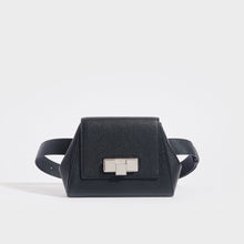 Load image into Gallery viewer, BOTTEGA VENETA Geometric Leather Belt Bag in Black [ReSale]