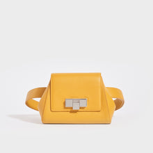 Load image into Gallery viewer, BOTTEGA VENETA Geometric Leather Belt Bag in Yellow