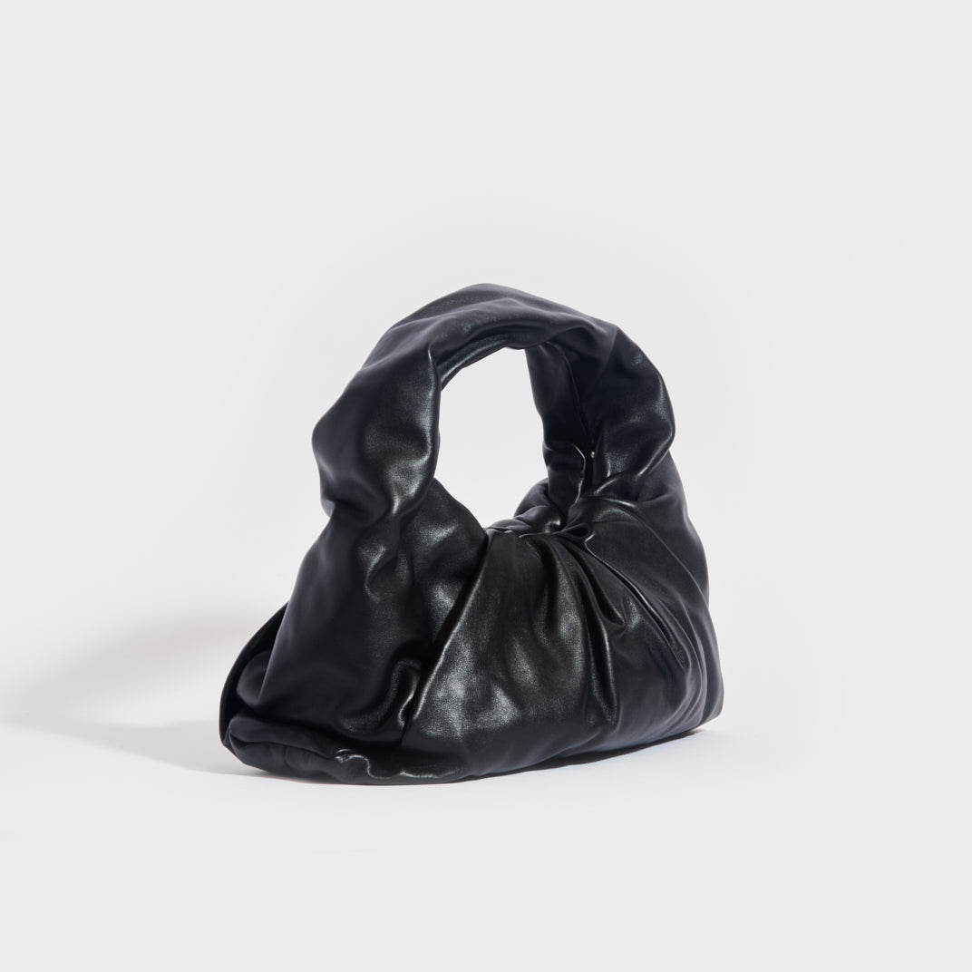 BOTTEGA VENETA Classic Small Shoulder Bag Black – COCOON