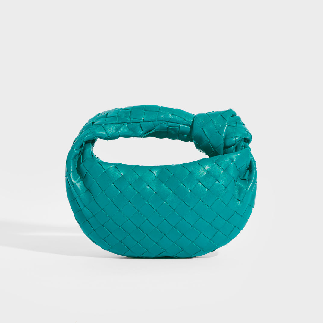 Mini Jodie Intrecciato Leather Bag in Mallard