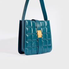 Load image into Gallery viewer, BOTTEGA VENETA The Padded Marie Leather Shoulder Bag in Ottanio [ReSale]