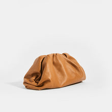 Load image into Gallery viewer, Side view of BOTTEGA VENETA Tan Large Pouch