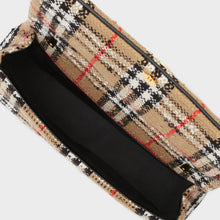 Load image into Gallery viewer, BURBERRY Vintage Check Bouclé Small Lola Bag