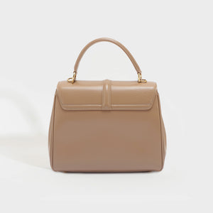 CELINE Small 16 Bag in Satinated Nude Calf Leather