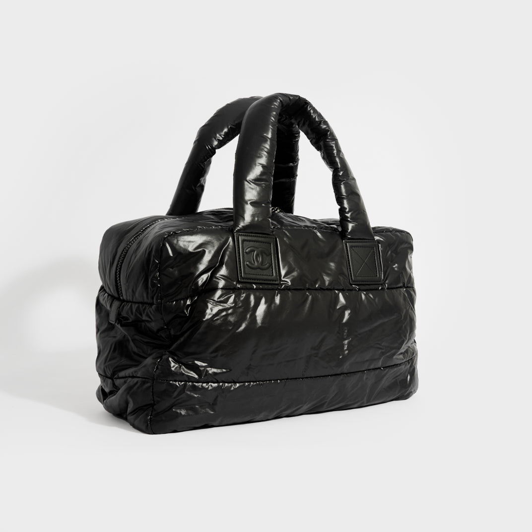 Coco Cocoon Nylon Tote Bag in Black 2008 - 2009