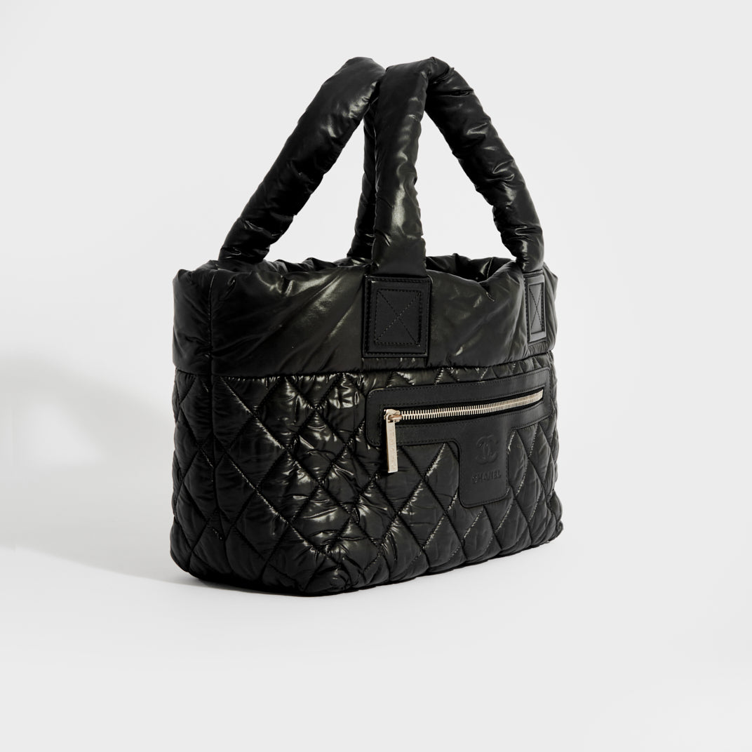 Chanel nylon tote clearance