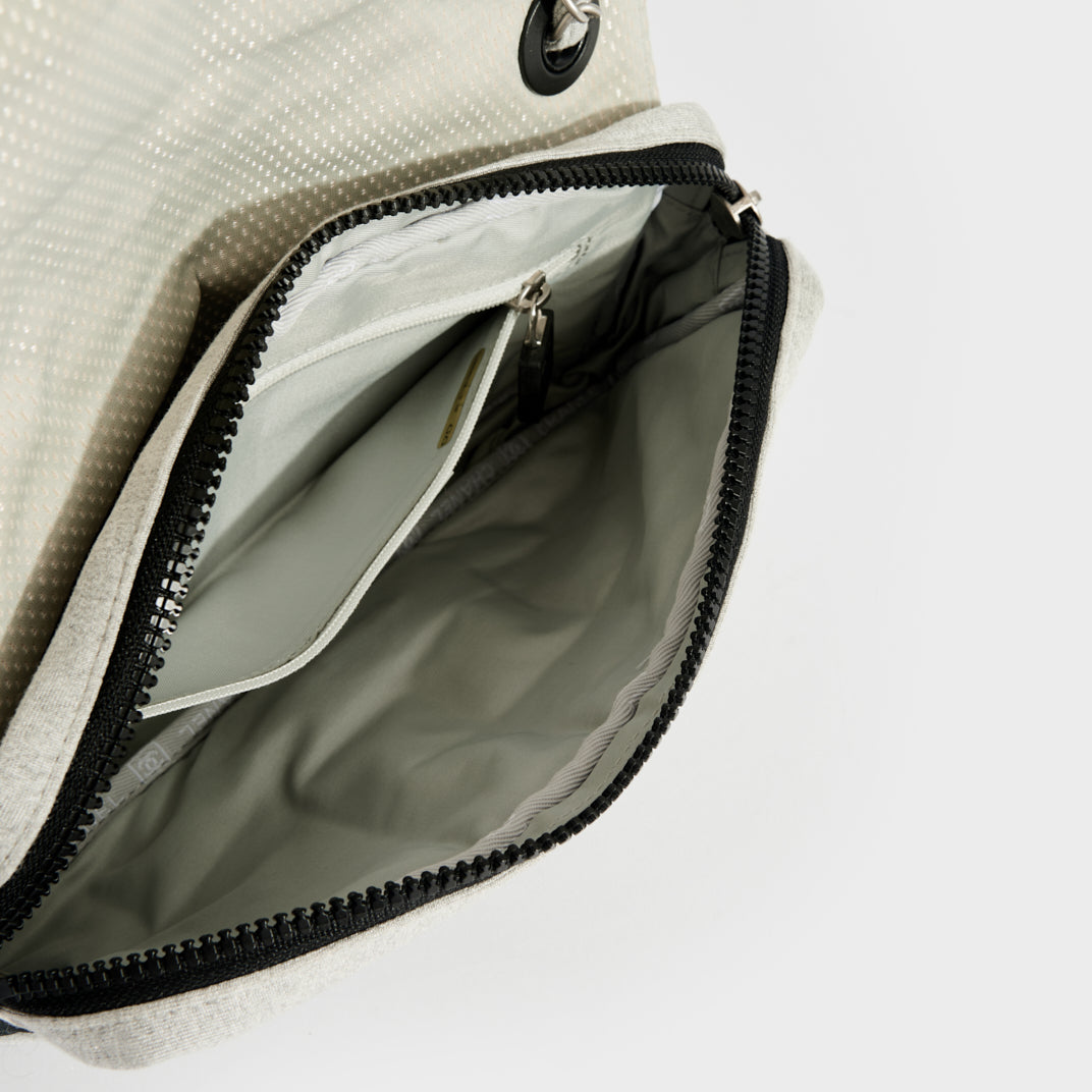 Square Quilt Fabric Sport Line Flap Bag 2005 - 2006