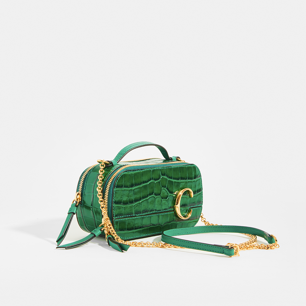 Chloe green croc bag Clearance
