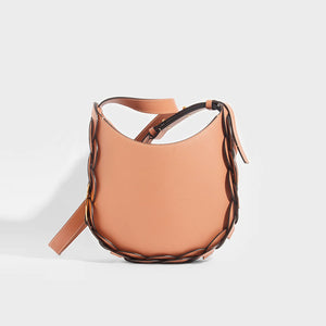 CHLOÉ Darryl Small Leather Shoulder Bag in Tan