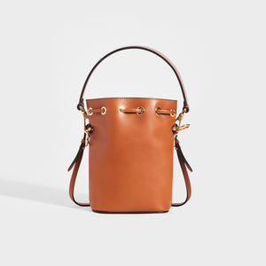 FENDI Mon Tresor Mini Leather Bucket Bag