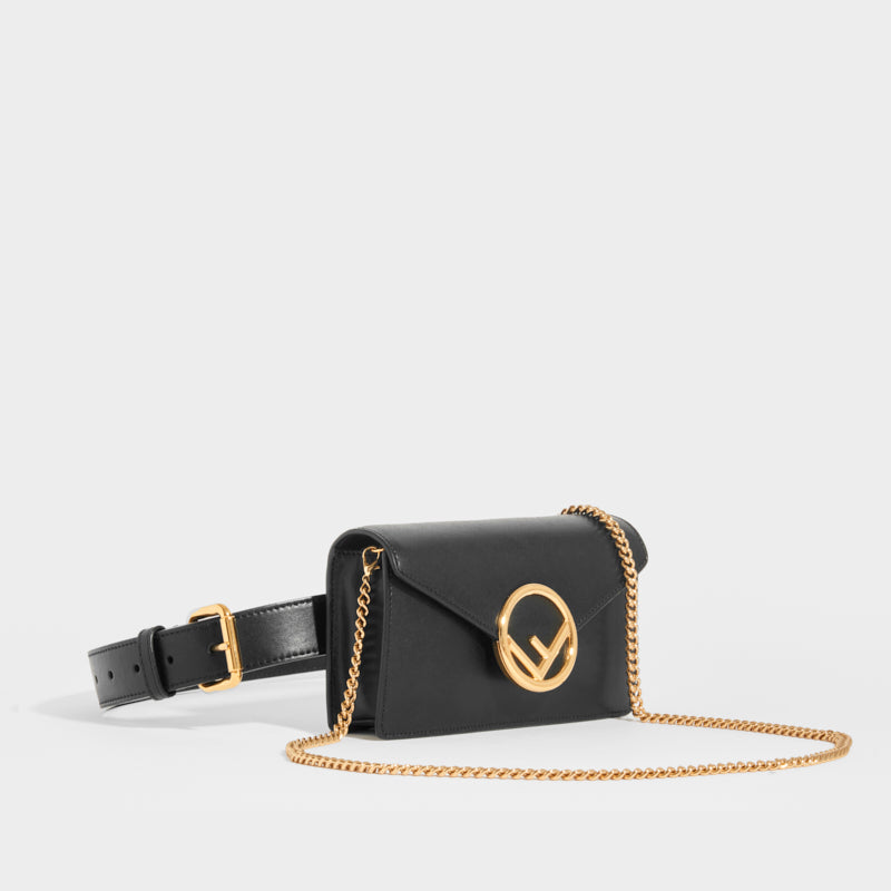 FENDI Logo Print Belt Bag