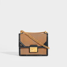 Load image into Gallery viewer, FENDI Kan U Small Shoulder Bag in Brown/Black Leather