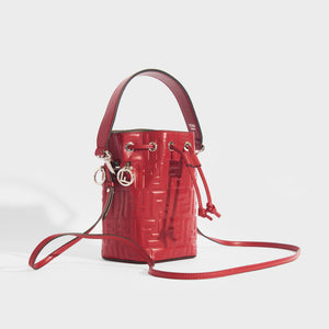 FENDI Mon Trésor Mini Bag in Red