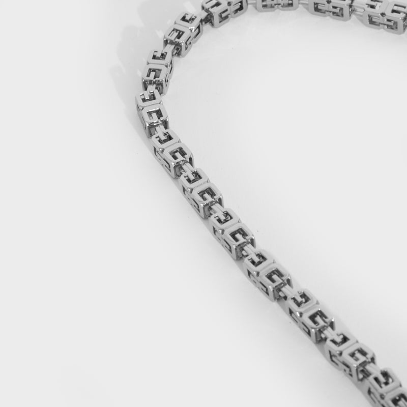 Small Cut Out Bag with Chain