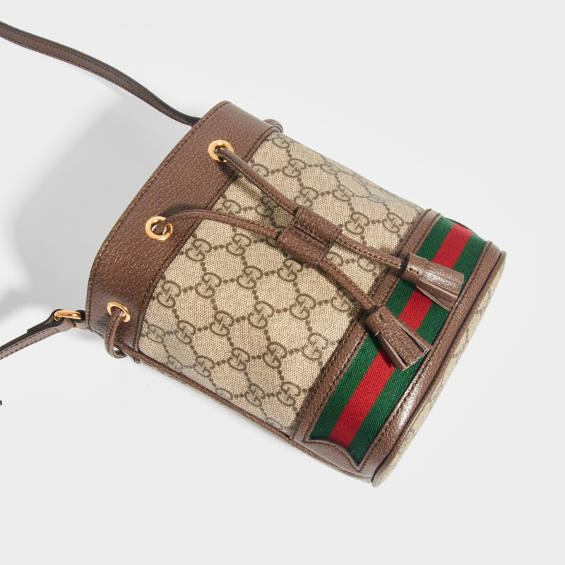 Gucci GG Supreme Ophidia Mini Bucket Bag (SHF-23888) – LuxeDH