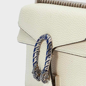 GUCCI Dionysus Small Shoulder Bag in White
