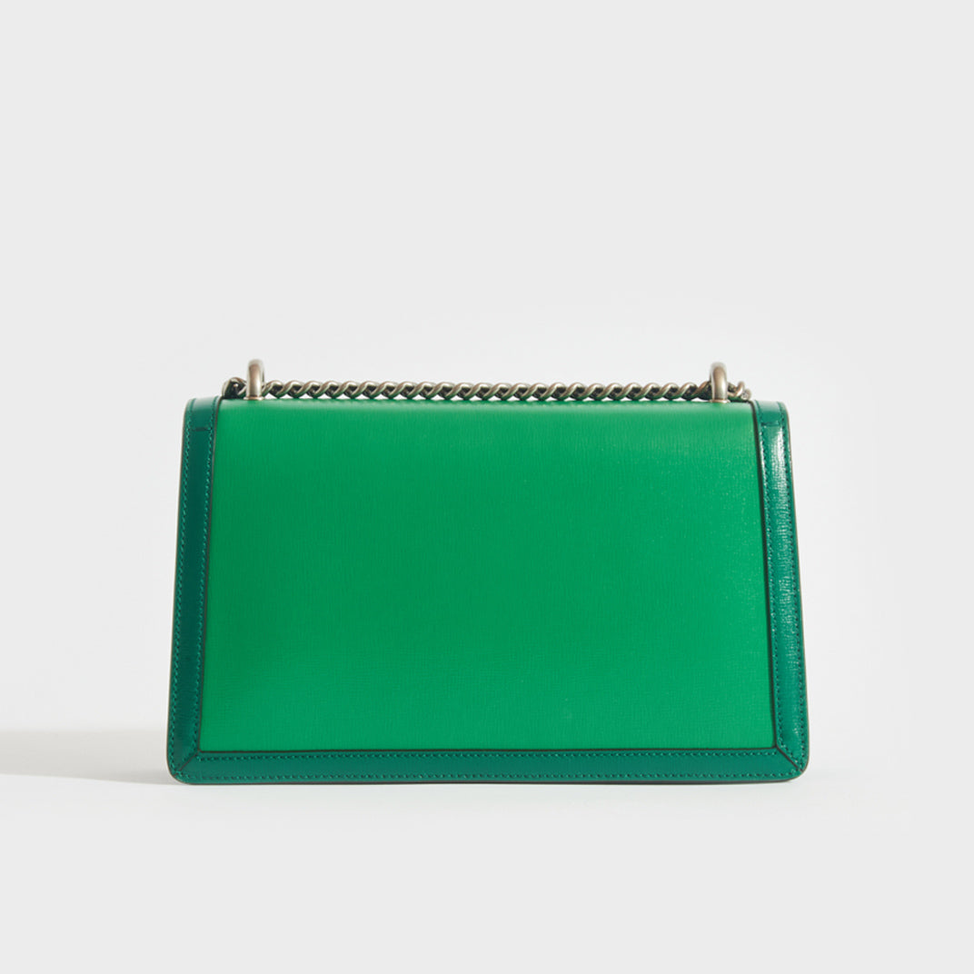 Dionysus Small Shoulder Bag in Green and Emerald