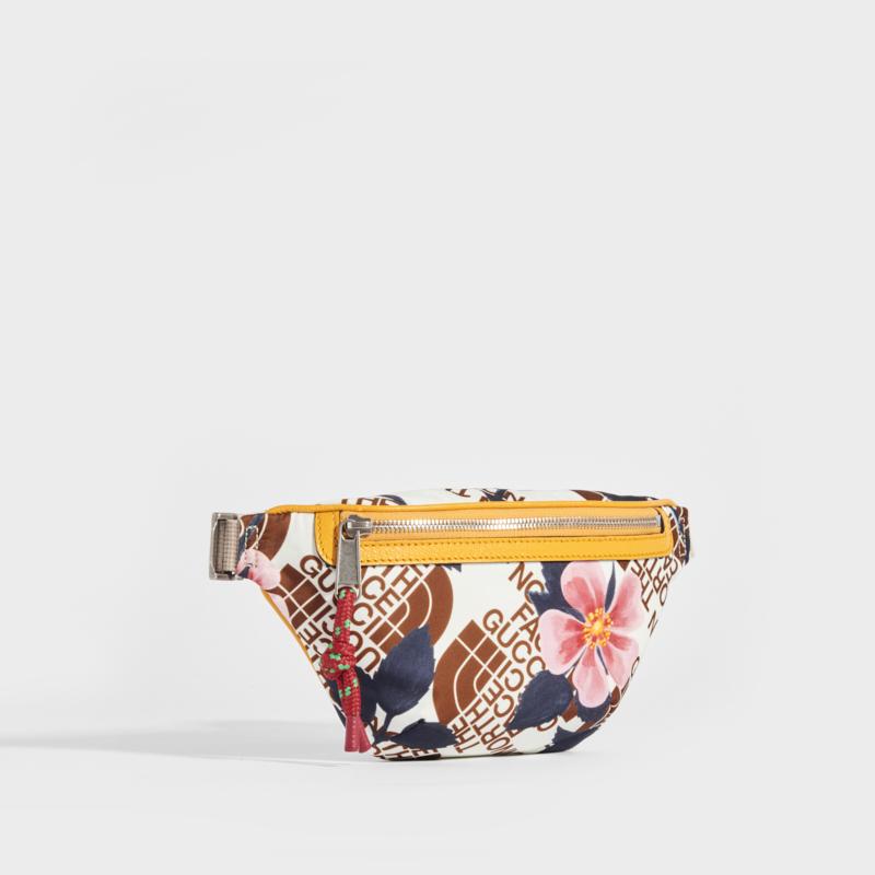 GUCCI x North Face Belt Bag in Ivory COCOON