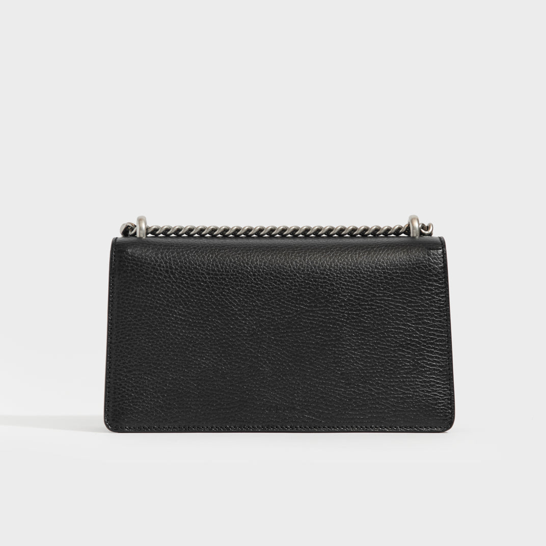 GUCCI Small Dionysus Black Leather Bag COCOON