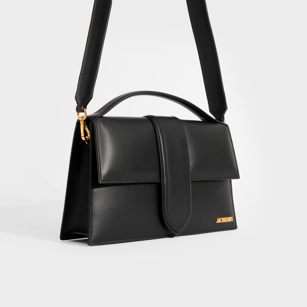 Le porte cartes leather small bag Jacquemus Black in Leather - 30187038