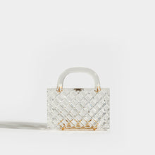 Load image into Gallery viewer, L&#39;AFSHAR Lucite Tilda Top Handle Clutch