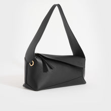 Load image into Gallery viewer, LOEWE Puzzle Leather Hobo Bag in Black