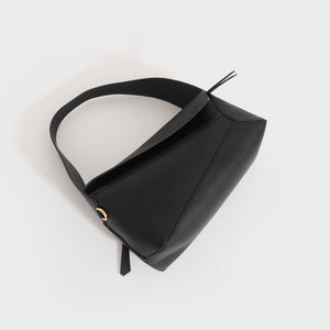 LOEWE Puzzle Leather Hobo Bag in Black