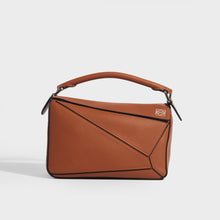 Load image into Gallery viewer, LOEWE Puzzle Small Smooth Leather Bag in Tan