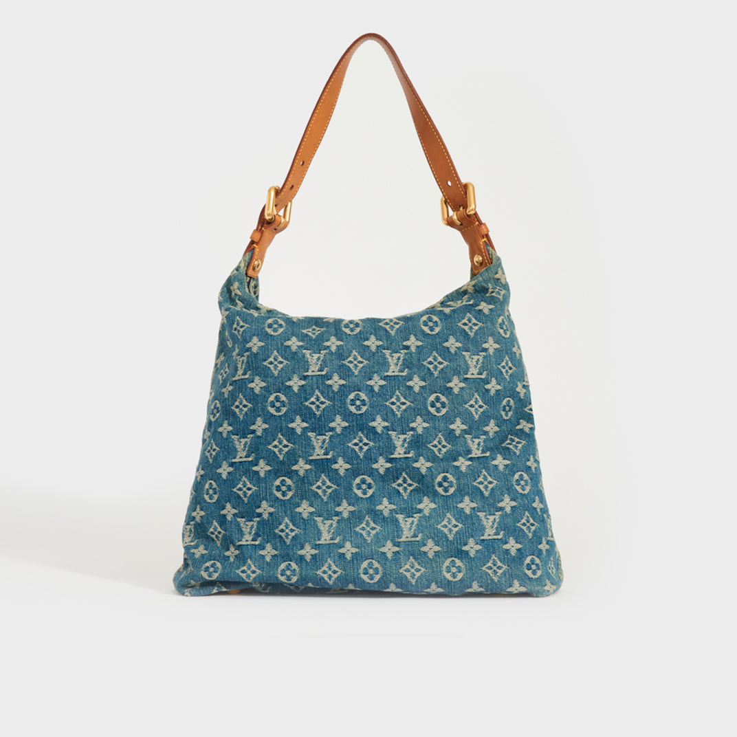 Louis Vuitton Monogram Denim Baggy PM - Blue Handle Bags, Handbags