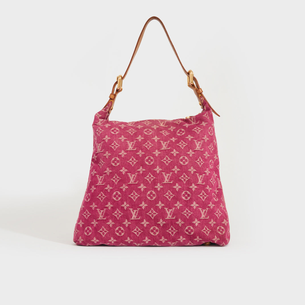 Louis Vuitton - Pink Denim Baggy Shoulder bag - Catawiki