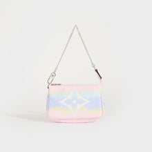 Load image into Gallery viewer, Front view of the LOUIS VUITTON Mini Pochette Accessories Escale in Pastel