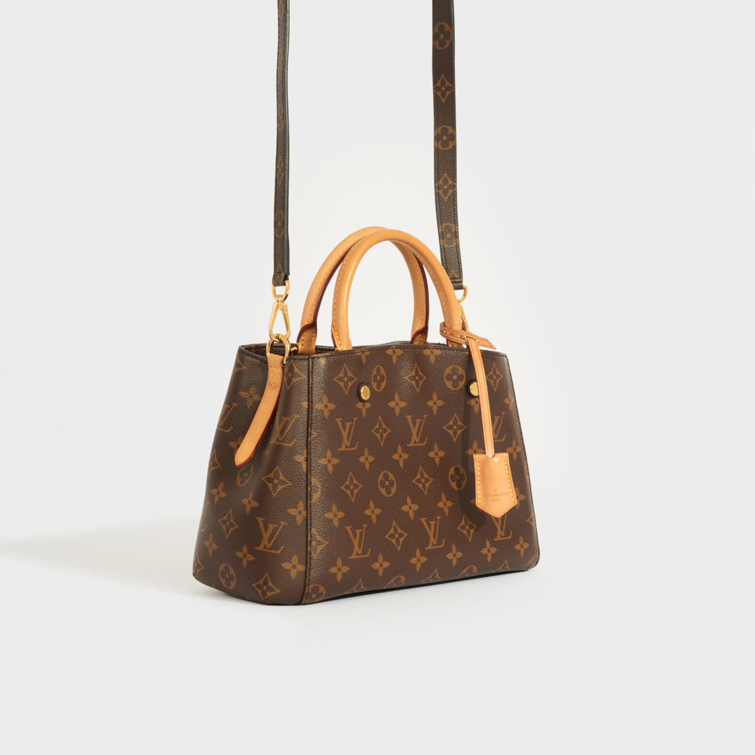 LOUIS VUITTON Montaigne BB Handbag COCOON
