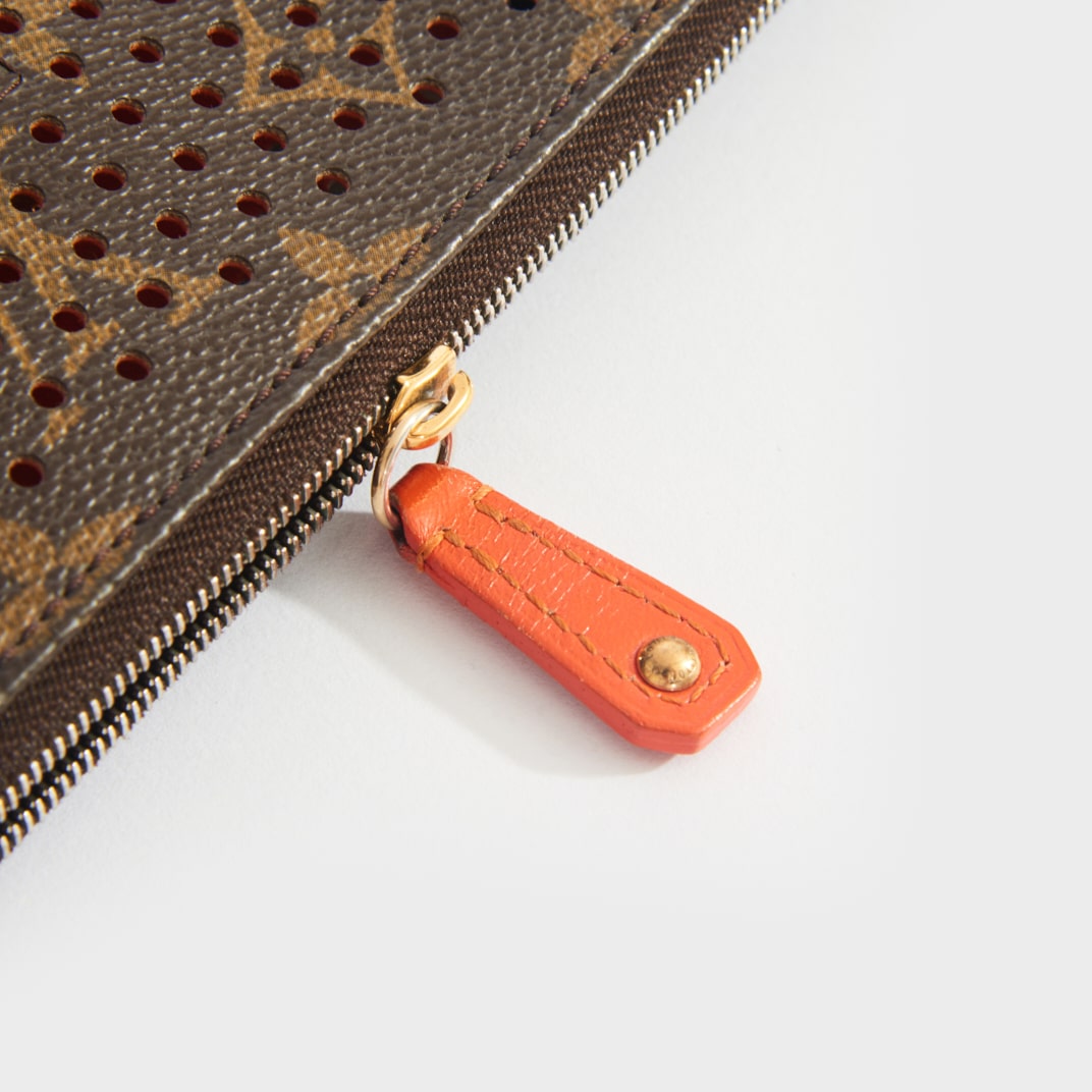 Perforated Canvas Pochette Accessoires 2006